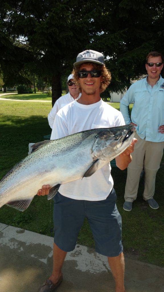 Really Nice Lake Michigan Charter Fishing Catch Today 7-27-16 • Lake